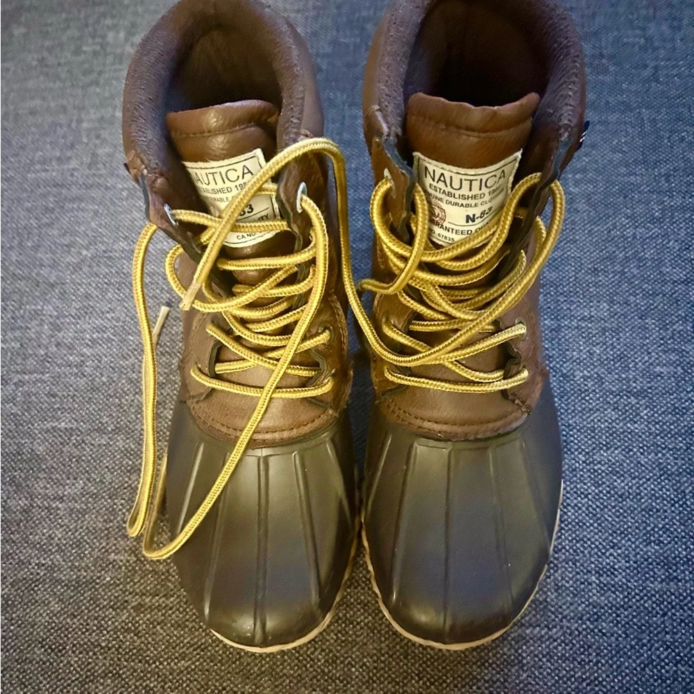 Nautica Channing Duck Boots Waterproof Shell, Insulated Snow & Rain Boots